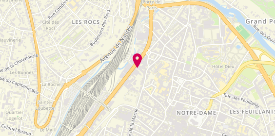 Plan de Autovision, 19 Boulevard du Grand Cerf, 86000 Poitiers