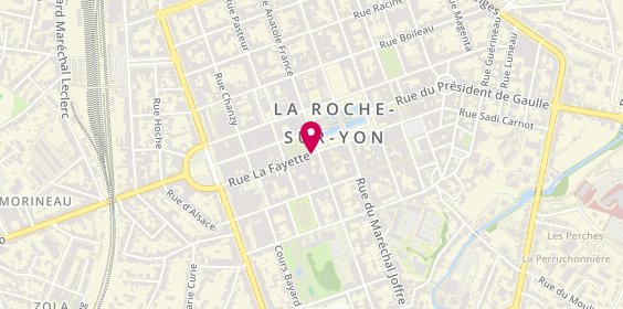 Plan de Norisko, Route Tranche Centre Commercial Sud Zone Aménagement Sud Avenue, 85000 La Roche-sur-Yon