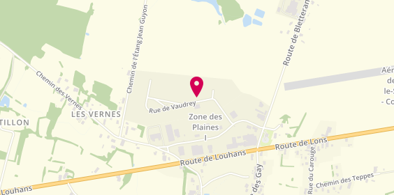 Plan de Contrôle technique ACTION POIDS LOURDS, Zone Artisanale Les Plaines Ii
46 Rue de Vaudrey, 39570 Courlaoux