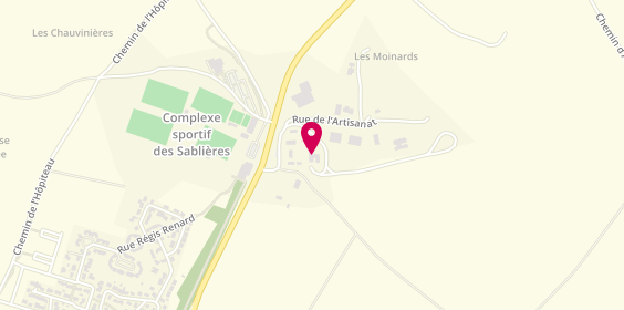 Plan de Autovision Pl, Zone Artisanale
Les 6 Voies
Les Moinards, 86130 Saint-Georges-Lès-Baillargeaux, France