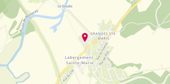 Plan de Sécuritest, 6 chemin des Fretes, 25160 Labergement-Sainte-Marie