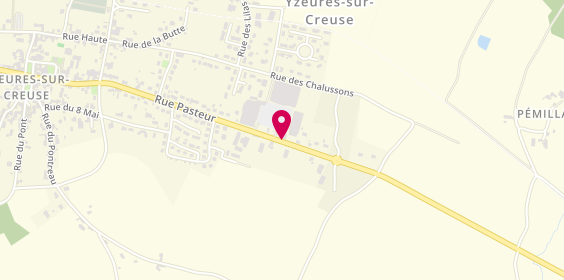 Plan de Ctsg Yzeures, 61 Rue Pasteur, 37290 Yzeures-sur-Creuse
