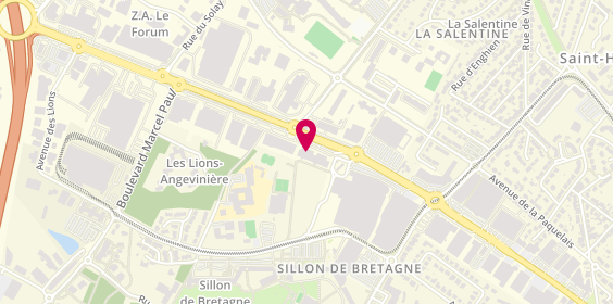 Plan de DEKRA, 331 Route de Vannes, 44800 Saint-Herblain