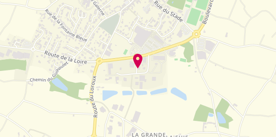 Plan de Autovision, 6 Zone Artisanale l'Etang de la Noue, 44450 Divatte-sur-Loire