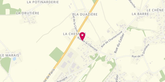 Plan de DEKRA, 2 Rue du Limousin Zone Aménagement de la Verdière, 44470 Mauves-sur-Loire