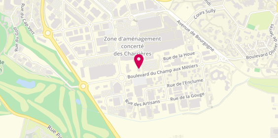 Plan de Norisko Auto, 18 Boulevard du Champ Aux Métiers, 21800 Quetigny