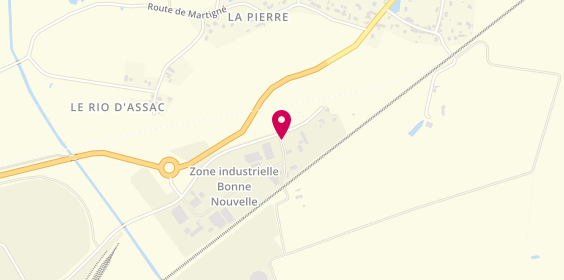 Plan de Dekra, Bonne Nouvelle Route de Prinquiau
Zone Industrielle de Bonne Nouvelle, 44480 Donges