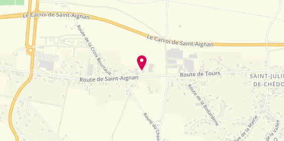 Plan de Controle Auto de Faverolles, 37 Route de Saint-Aignan, 41400 Faverolles-sur-Cher