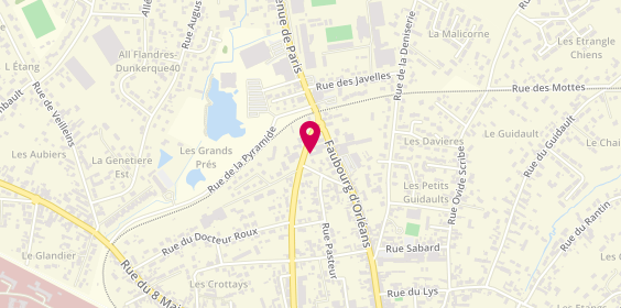 Plan de Centre contrôle technique DEKRA, 55 Boulevard Maréchal Lyautey, 41200 Romorantin-Lanthenay