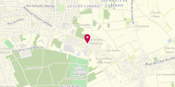 Plan de ADC Auto Contrôle, Centre Commercial Super U 58 Avenue Victor Laloux, 37270 Montlouis-sur-Loire