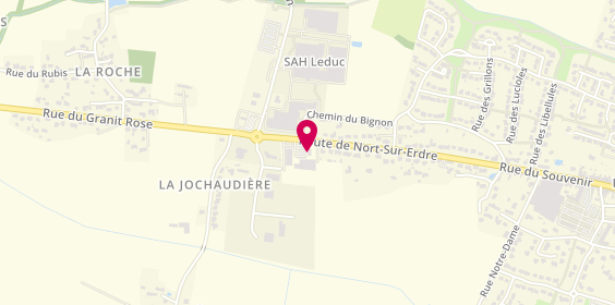 Plan de Autosecuritas, 495 Route de Nort Sur Erdre, 44850 Ligné