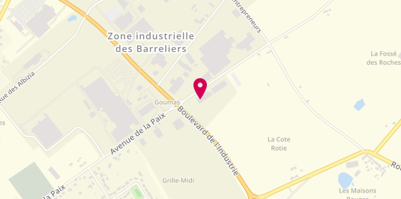 Plan de Dekra, Zone Industrielle Grille Midi
81 avenue de la Paix, 41700 Le Controis-en-Sologne