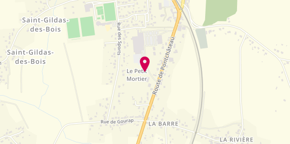 Plan de Sécuritest, Route de Pontchâteau, 44530 Saint-Gildas-des-Bois