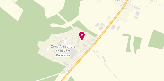Plan de Dekra, Zone Artisanale de la Côte Renversé, 70180 Dampierre-sur-Salon