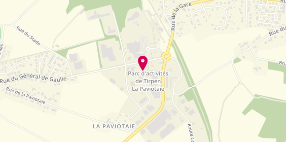 Plan de Sécuritest, parc Activités la Paviotaie, 56140 Saint-Marcel