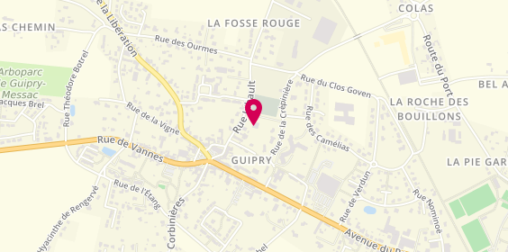 Plan de Sécuritest, Guipry
24 Rue Jubault, 35480 Guipry-Messac