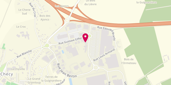 Plan de CTA Checy Belles Rives, 7 Rue des Frères Lumière, 45430 Chécy