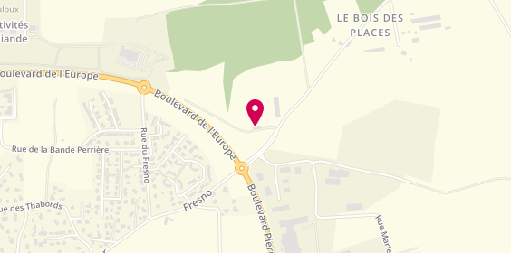 Plan de Dekra, Route de Tréhorenteuc
Le Bois des Places, 56800 Ploërmel