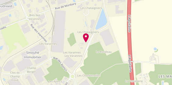 Plan de Dekra, Zone Aménagement des Varannes
Rue des Chantemelles, 45140 Ingré