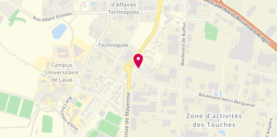 Plan de M 53, 1 Boulevard Henri Becquerel, 53810 Changé