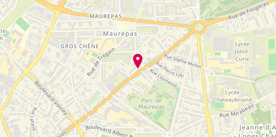 Plan de Auto Securite, 233 Rue de Fougères, 35700 Rennes