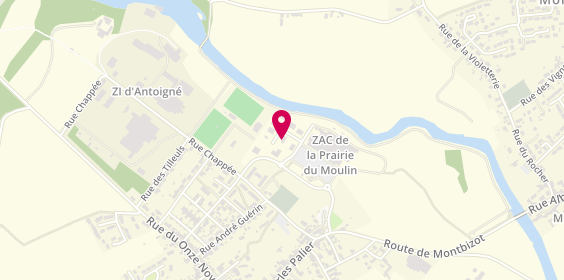 Plan de Controle Technique de Ste Jamme, Zone Aménagement Prairie des Moulins
3 allée du Sablon, 72380 Sainte-Jamme-sur-Sarthe