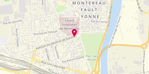 Plan de Dekra, 1 avenue du Général de Gaulle, 77130 Montereau-Fault-Yonne