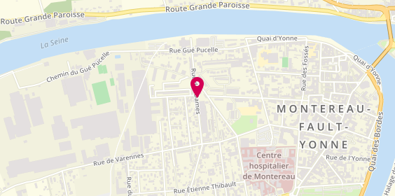 Plan de Gccta, 19 Rue des Dames, 77130 Montereau-Fault-Yonne