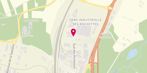 Plan de Groupe Thirouin SARL GTS, Zone Industrielle Rue Rochettes, 91150 Morigny-Champigny