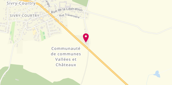 Plan de Sécuritest, chemin de Saint-Jacques, 77115 Sivry-Courtry