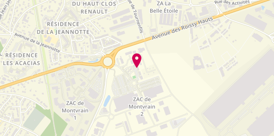 Plan de Autos Motos Controles, Zone Aménagement de Montvrain 2
3 Rue Jean Cocteau Bâtiment B, 91540 Mennecy