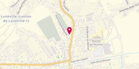 Plan de Autosur/Diagnosur, 17 Rue de la Résistance, 54300 Lunéville