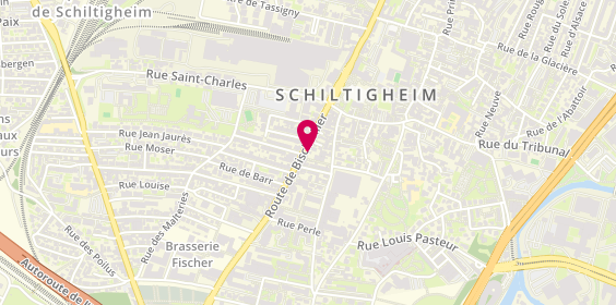 Plan de Schillig contrôle, 72 Route de Bischwiller, 67300 Schiltigheim