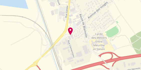 Plan de Autosur, 110 avenue des Vosges, 54110 Dombasle-sur-Meurthe