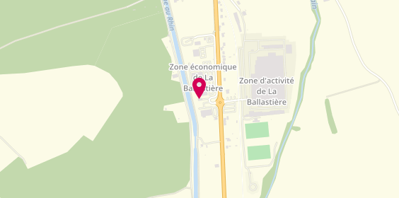 Plan de Autovision, Zone Artisanale de la Ballastière, 55500 Ligny-en-Barrois