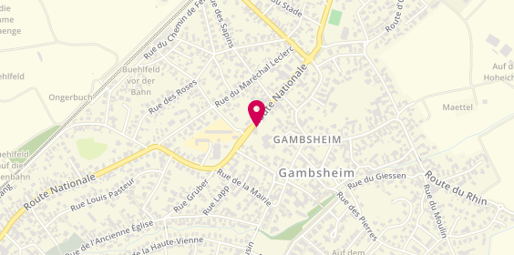 Plan de Controle Technique du Rhin Gambsheim, 21 Route de Weyersheim, 67760 Gambsheim