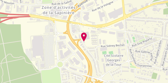 Plan de Dekra, Zone Aménagement de l'Observatoire
1 Rue du Saulnois, 54520 Laxou