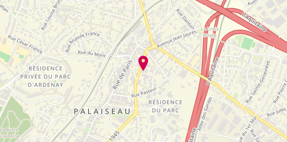 Plan de Autovision, 8 Rue Edouard Branly, 91120 Palaiseau