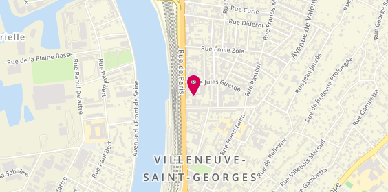 Plan de Autovision, 128 Rue de Paris, 94190 Villeneuve-Saint-Georges