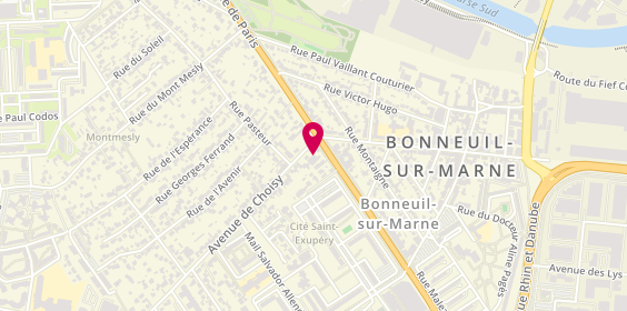Plan de Sécuritest, 2 Avenue de Boissy - Route Nationale 19, 94380 Bonneuil-sur-Marne