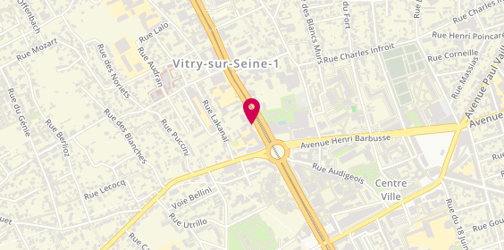 Plan de Autovision, 7 avenue Eugène Pelletan, 94400 Vitry-sur-Seine