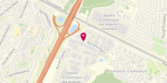 Plan de Auto Securite, Zone des 50 Arpents 13 Rue Denis Papin, 77680 Roissy-en-Brie