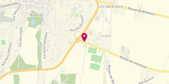 Plan de Autosécuritas, Route de Verneuil le Bois Cordieu, 27250 Rugles