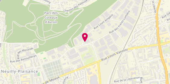 Plan de Sécuritest, Zone Industrielle des Chanoux
96 Rue des Frères Lumière, 93330 Neuilly-sur-Marne