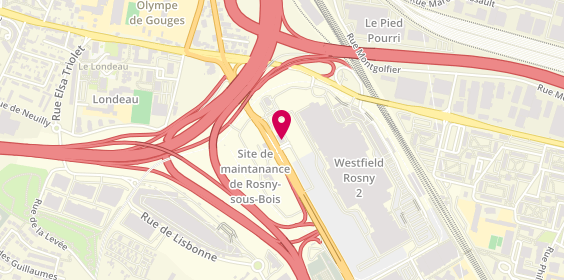 Plan de Autovision, 2 avenue du Général de Gaulle, 93110 Rosny-sous-Bois