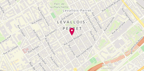 Plan de Ablp, 42 Rue Gabriel Péri, 92300 Levallois-Perret