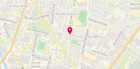 Plan de Sécuritest, 132 Rue des Cités, 93300 Aubervilliers