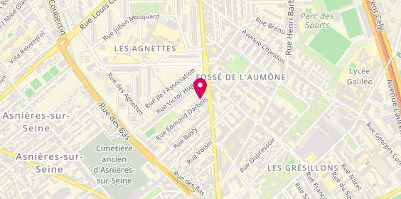 Plan de Autovision, 2/4 Rue Edmond Darbois, 92230 Gennevilliers