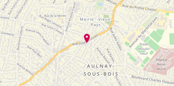 Plan de Auto Securite, 26 Rue Jules Princet, 93600 Aulnay-sous-Bois