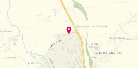 Plan de Autovision, Zone Industrielle Rue des Pins, 61120 Vimoutiers